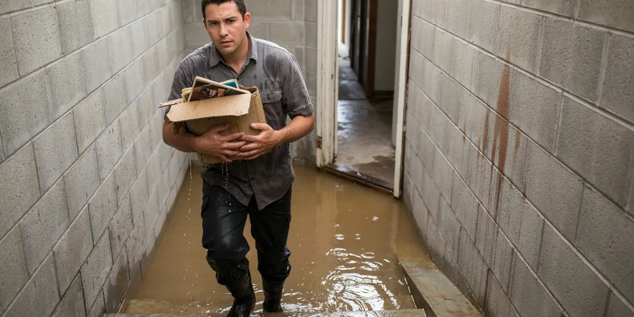 Stone Cellar Flooding Cleanup in Newport, RI